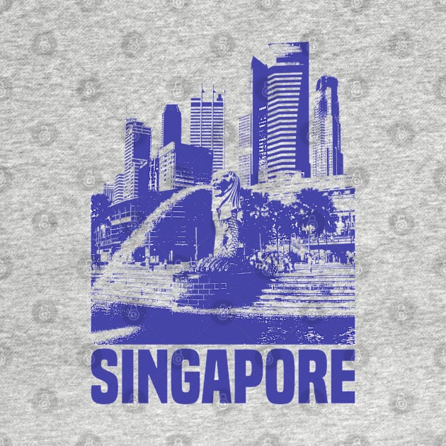 Singapore by Den Vector